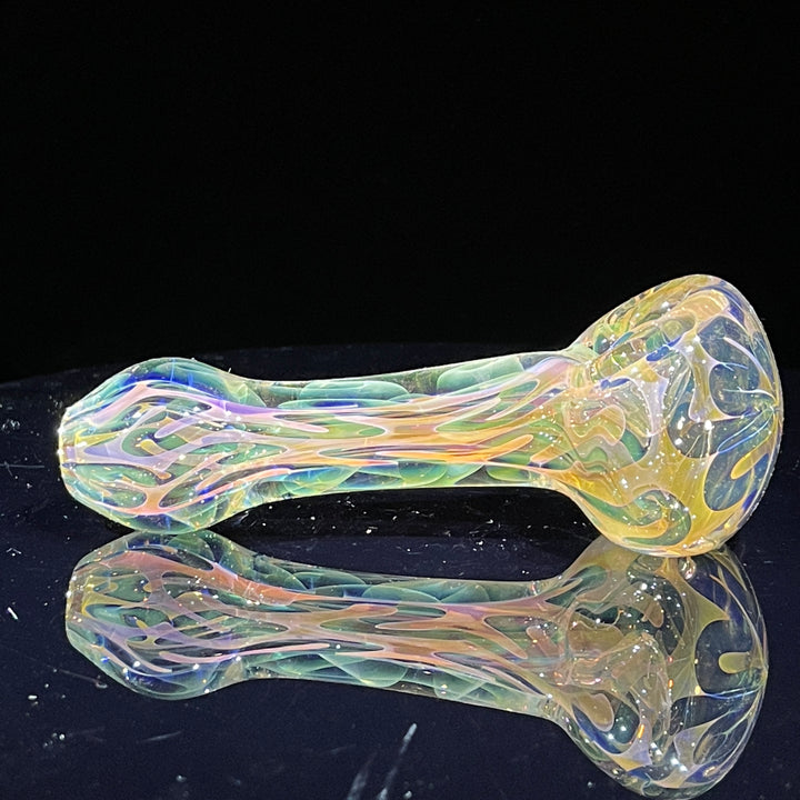 Large Ghost Flame Pipe Glass Pipe Tiny Mike   