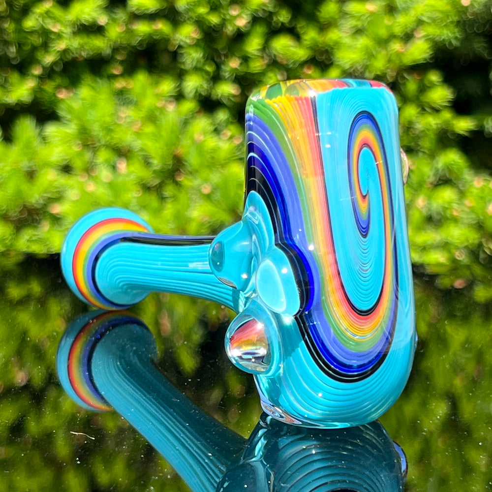 Corn Cob 6 Glass Pipe Stargaze Glass   