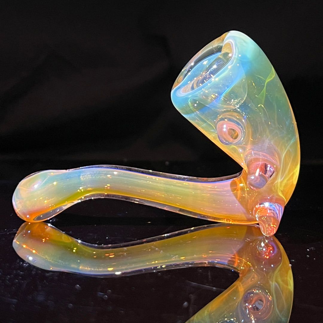 Fumed Spike Sherlock Glass Pipe Orosboro Glass   