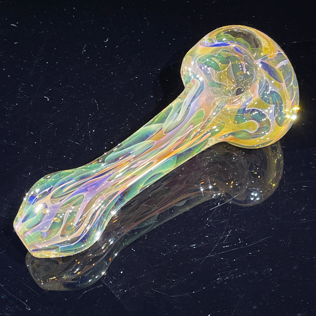 Large Ghost Flame Pipe Glass Pipe Tiny Mike   