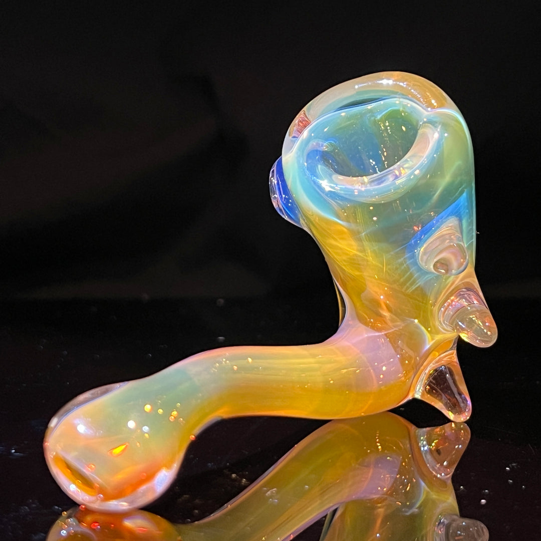 Fumed Spike Sherlock Glass Pipe Orosboro Glass   