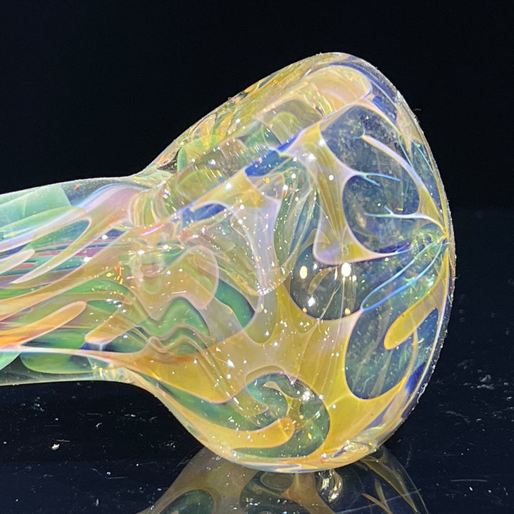 Large Ghost Flame Pipe Glass Pipe Tiny Mike   