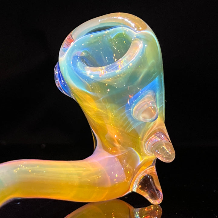 Fumed Spike Sherlock Glass Pipe Orosboro Glass   