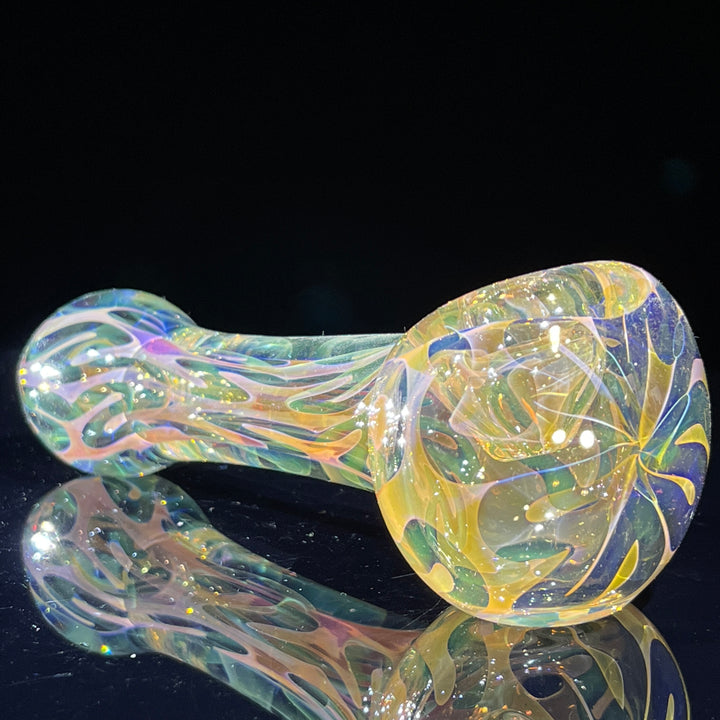 Large Ghost Flame Pipe Glass Pipe Tiny Mike   