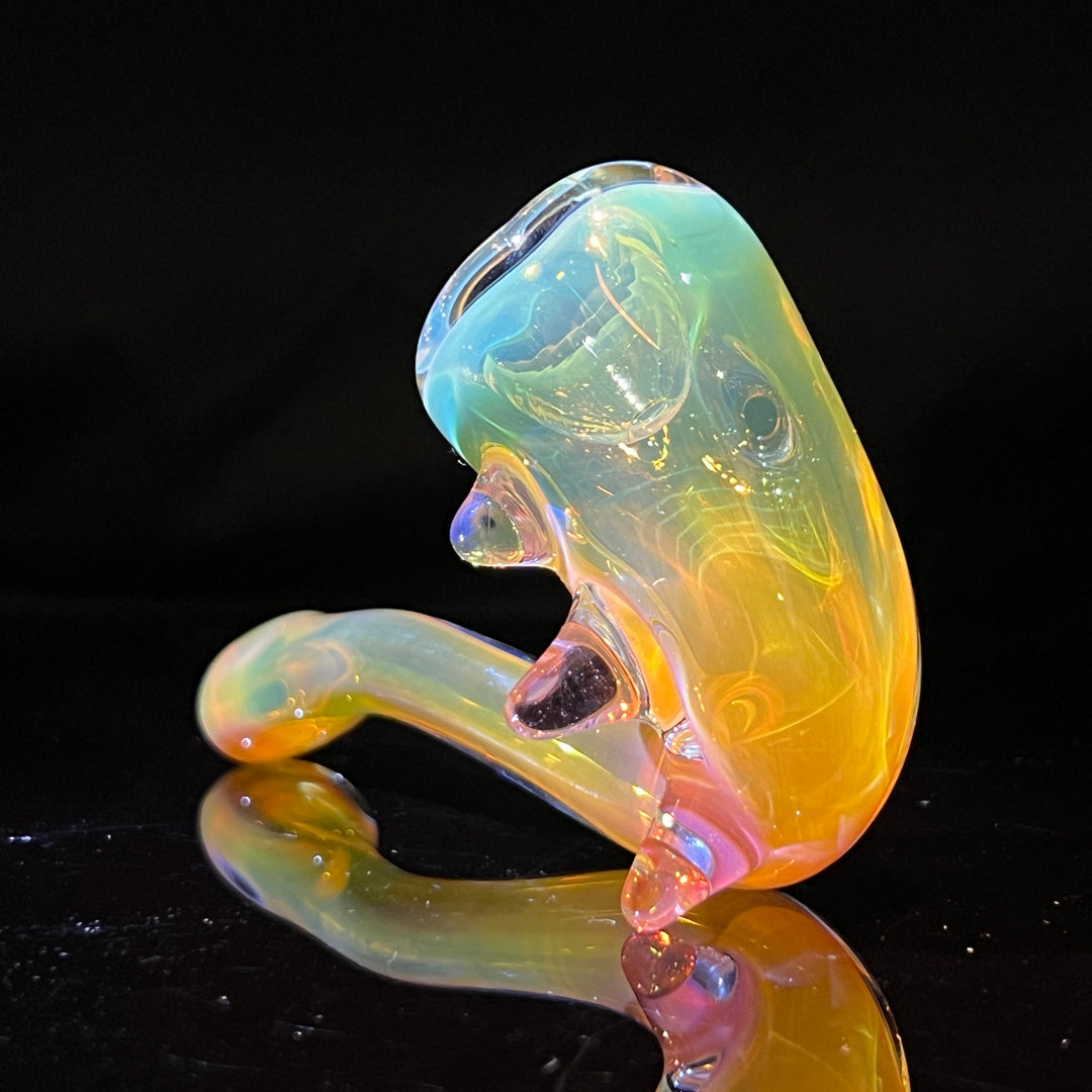 Fumed Spike Sherlock Glass Pipe Orosboro Glass   