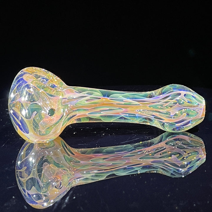 Large Ghost Flame Pipe Glass Pipe Tiny Mike   