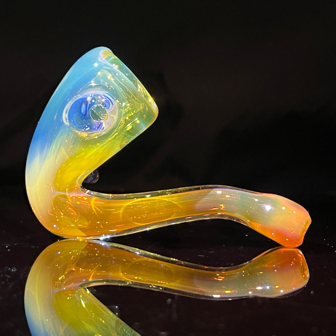 Fumed Spike Sherlock Glass Pipe Orosboro Glass   