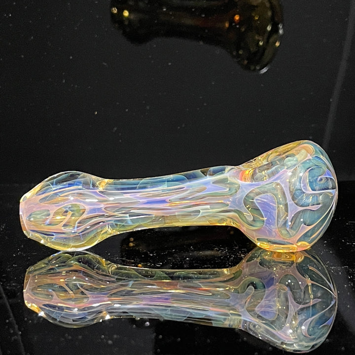 Large Ghost Flame Pipe Glass Pipe Tiny Mike   