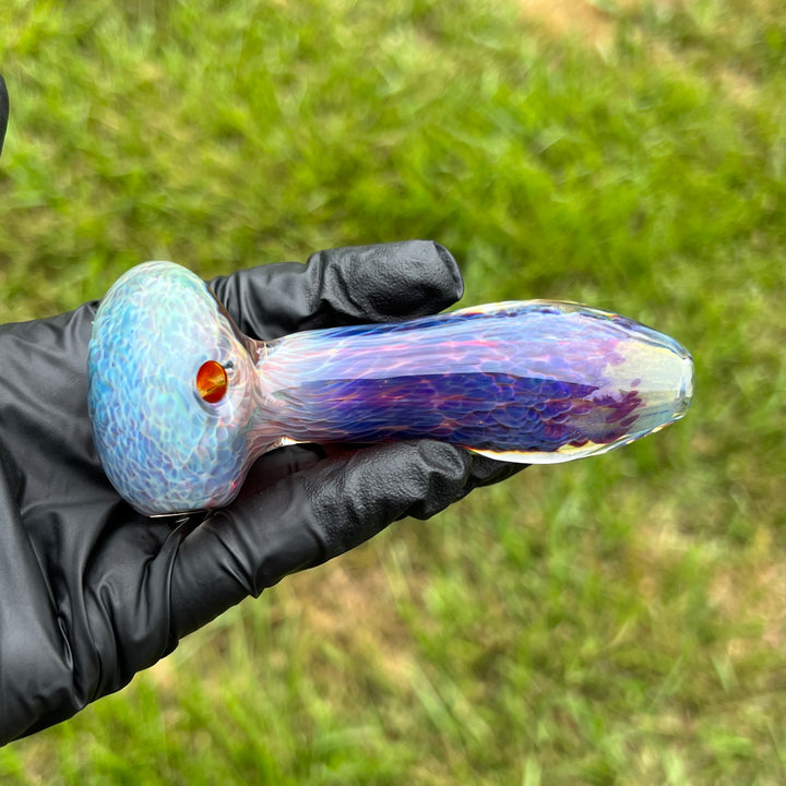 Purple Nebula Glass Pipe Glass Pipe Tako Glass   