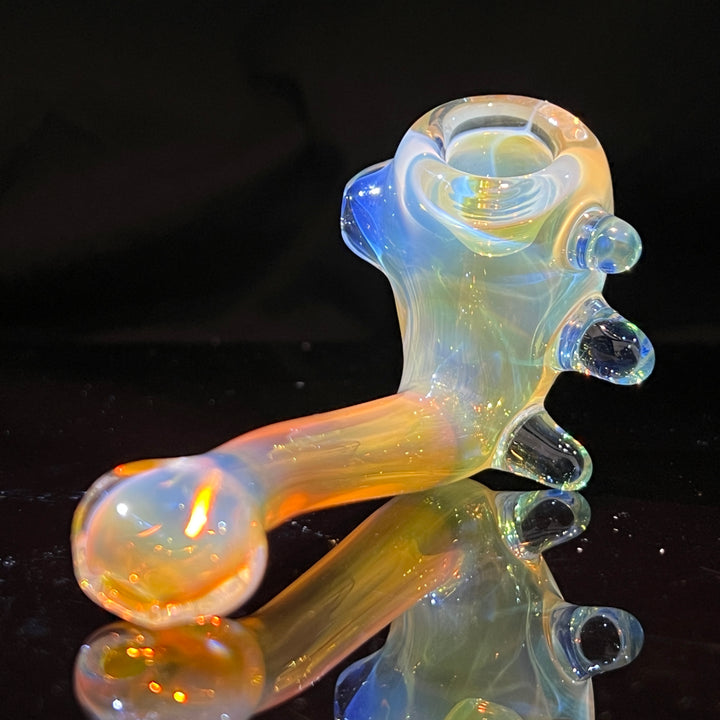 Fumed Spike Sherlock Glass Pipe Orosboro Glass   