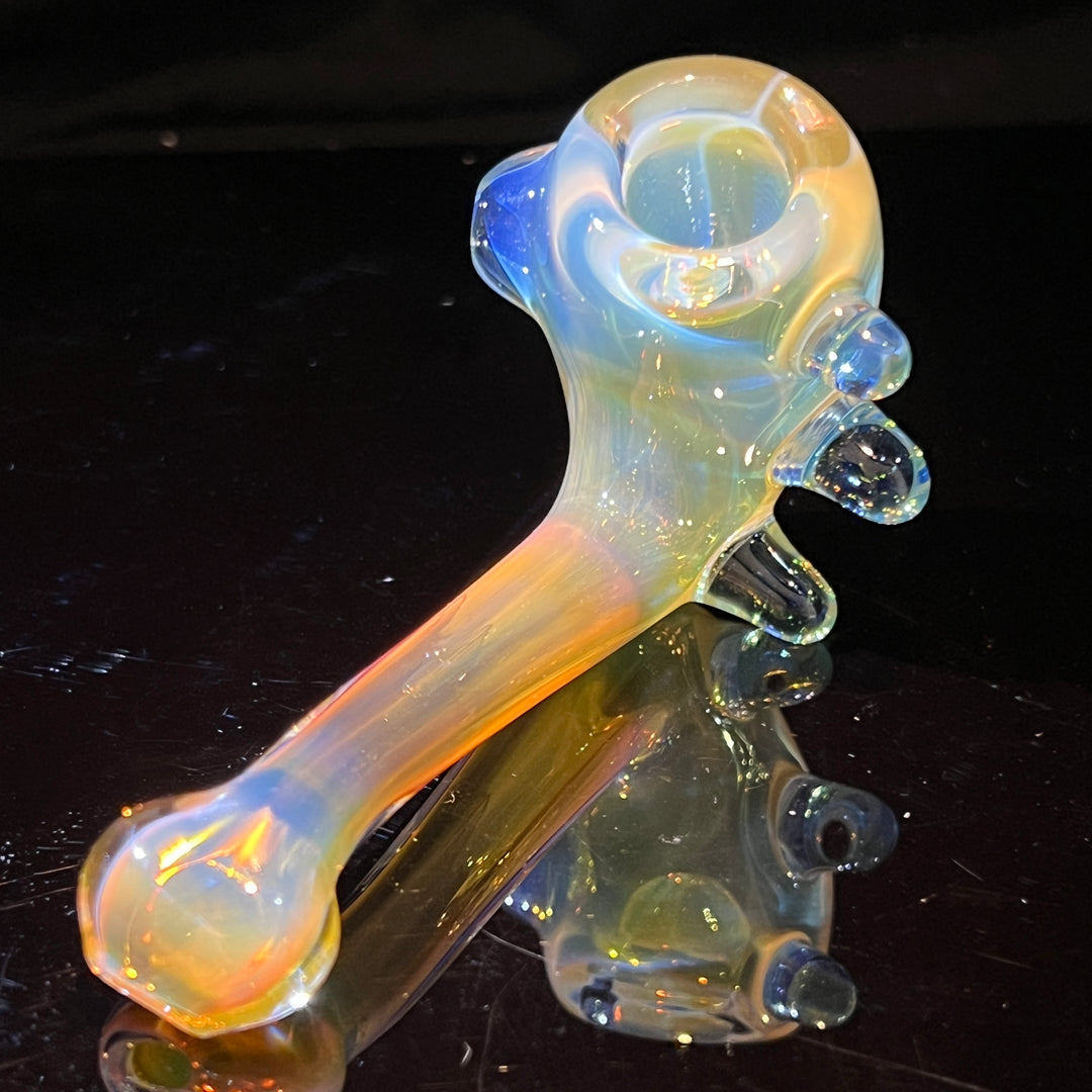 Fumed Spike Sherlock Glass Pipe Orosboro Glass   