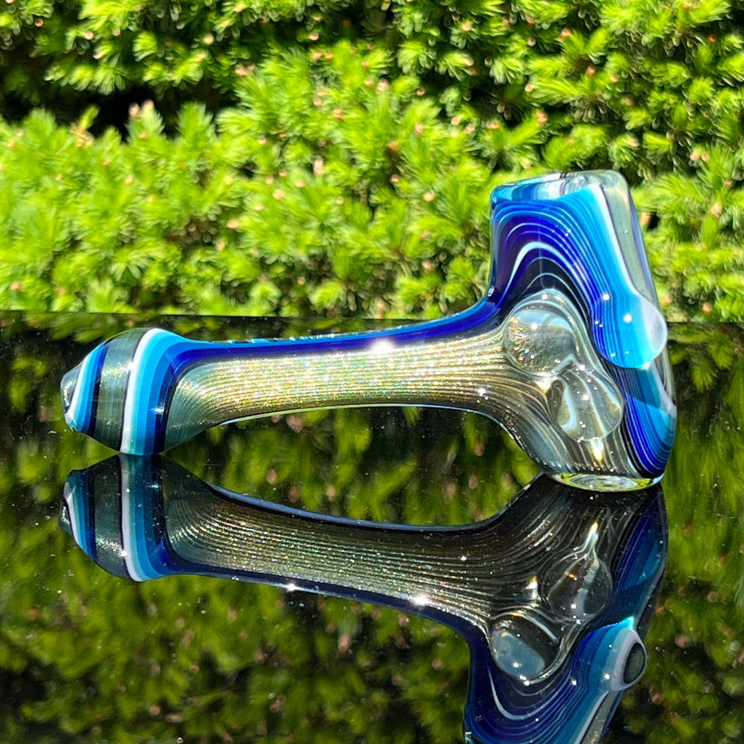 Corn Cob 7 Glass Pipe Stargaze Glass   