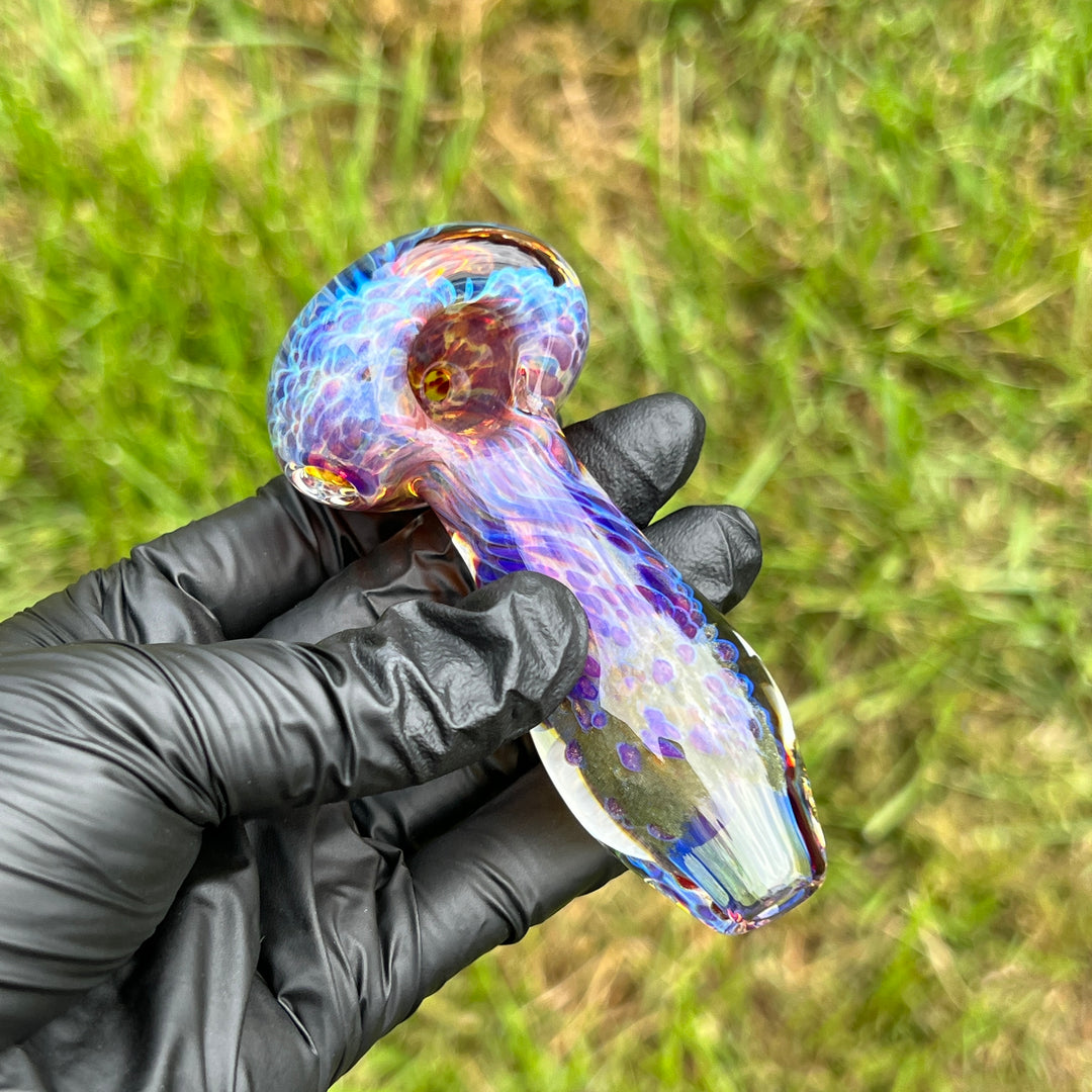 Purple Nebula Glass Pipe Glass Pipe Tako Glass   