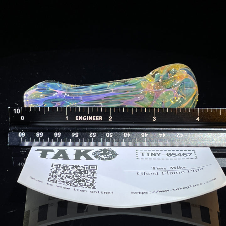 Ghost Flame Pipe Glass Pipe Tiny Mike   