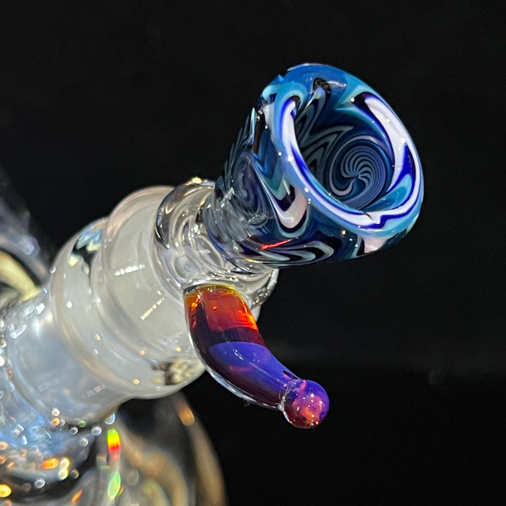 Blue Moon Bong Glass Pipe Tako Glass   