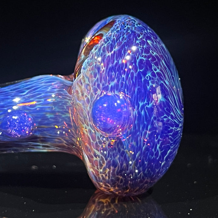 Thick Purple Pipe Glass Pipe Chuck Glass