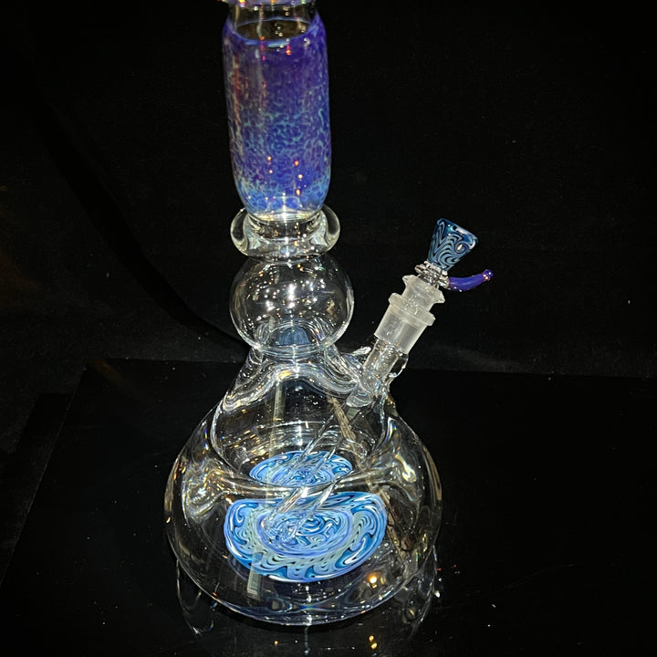 Blue Moon Bong Glass Pipe Tako Glass   