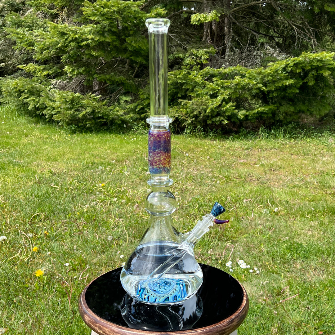 Blue Moon Bong Glass Pipe Tako Glass   