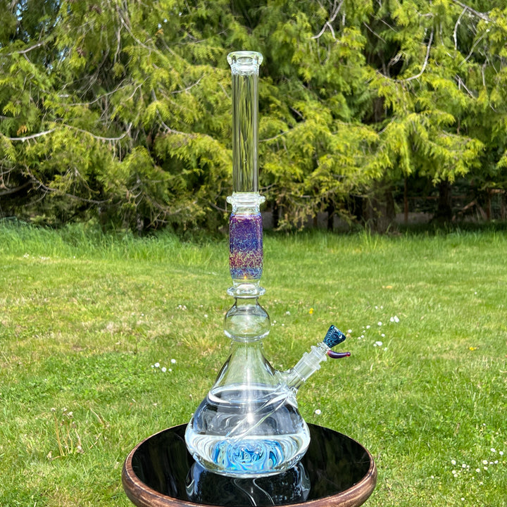 Blue Moon Bong Glass Pipe Tako Glass   