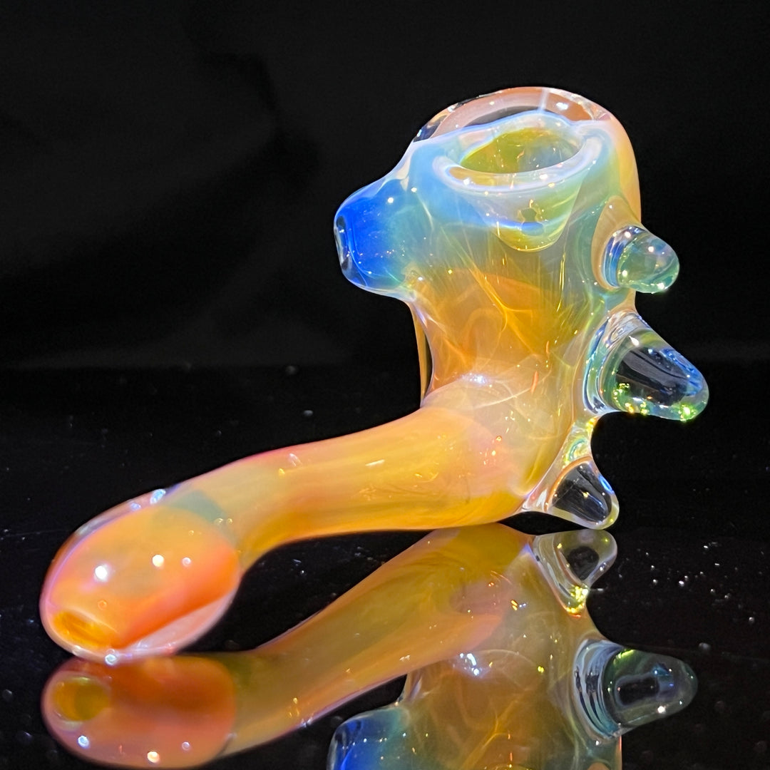 Fumed Spike Sherlock Glass Pipe Orosboro Glass   