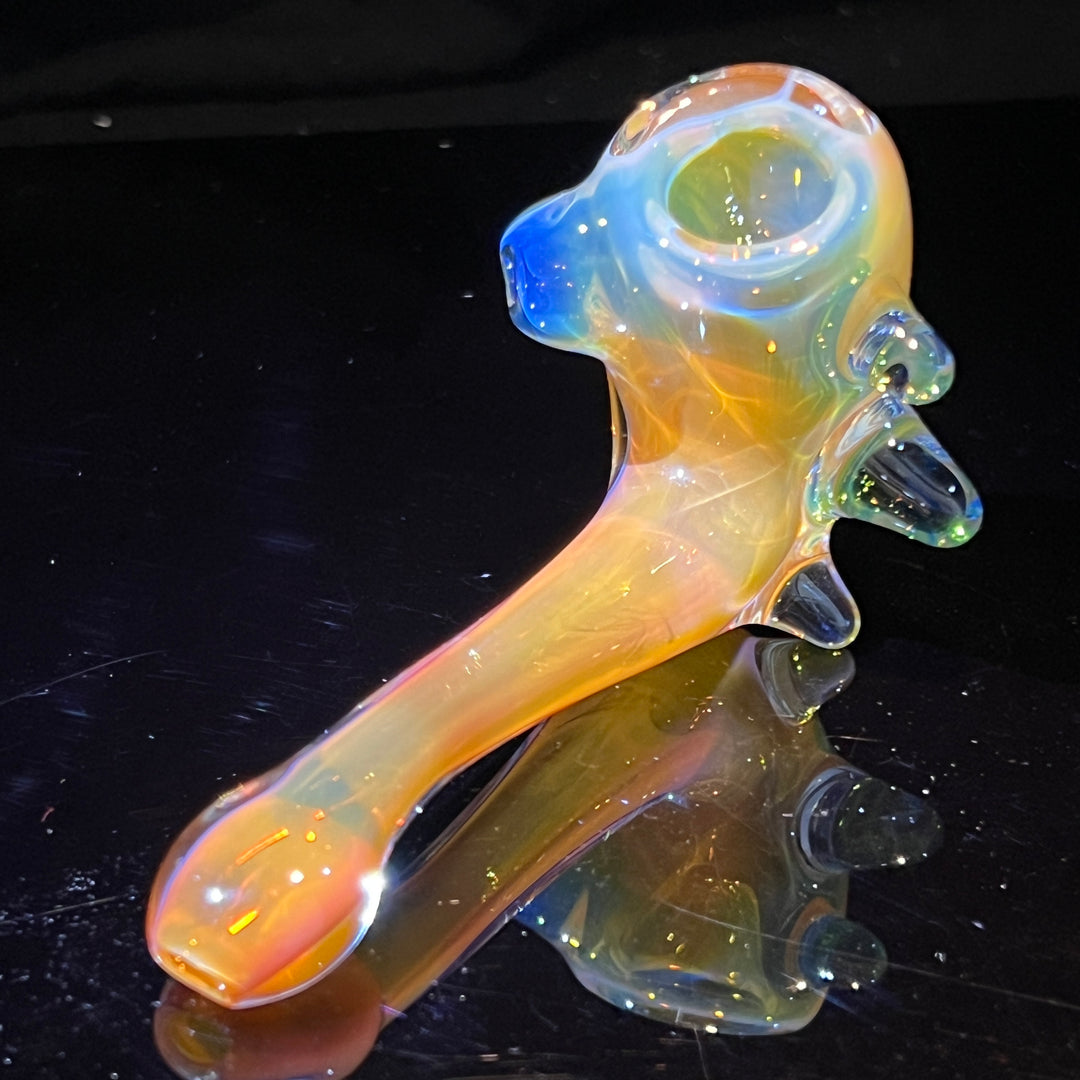 Fumed Spike Sherlock Glass Pipe Orosboro Glass   