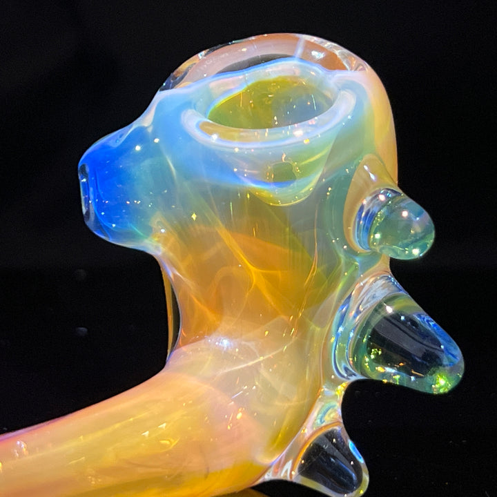 Fumed Spike Sherlock Glass Pipe Orosboro Glass   