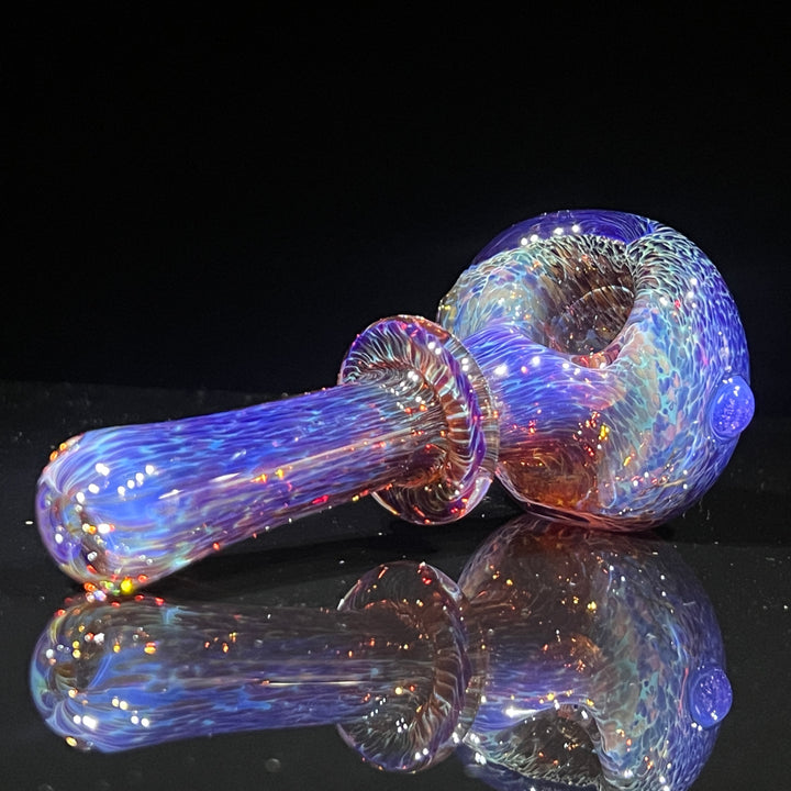 Thick Purple Pipe Glass Pipe Chuck Glass