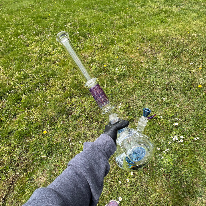 Blue Moon Bong Glass Pipe Tako Glass   