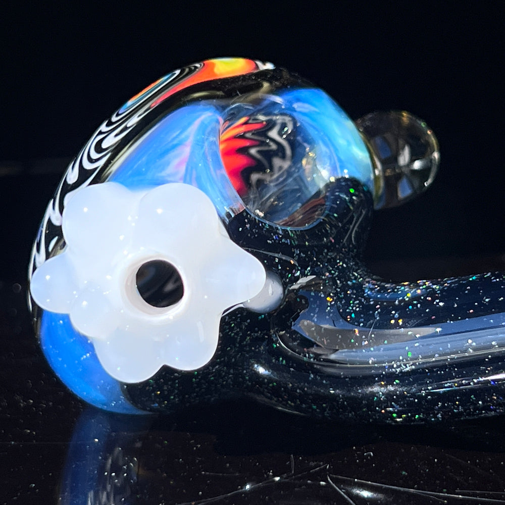 Fluffy Cloud Pipe Glass Pipe Cajun Glass   