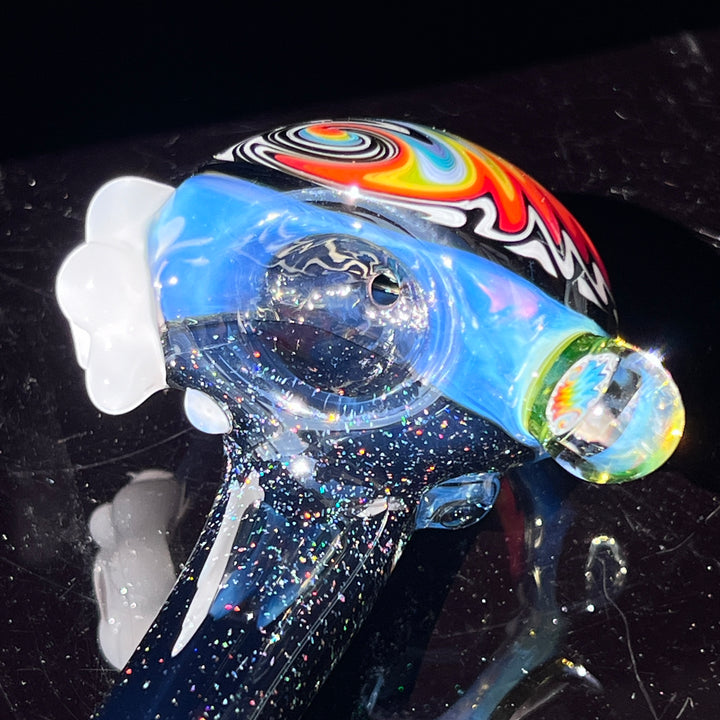 Fluffy Cloud Pipe Glass Pipe Cajun Glass   