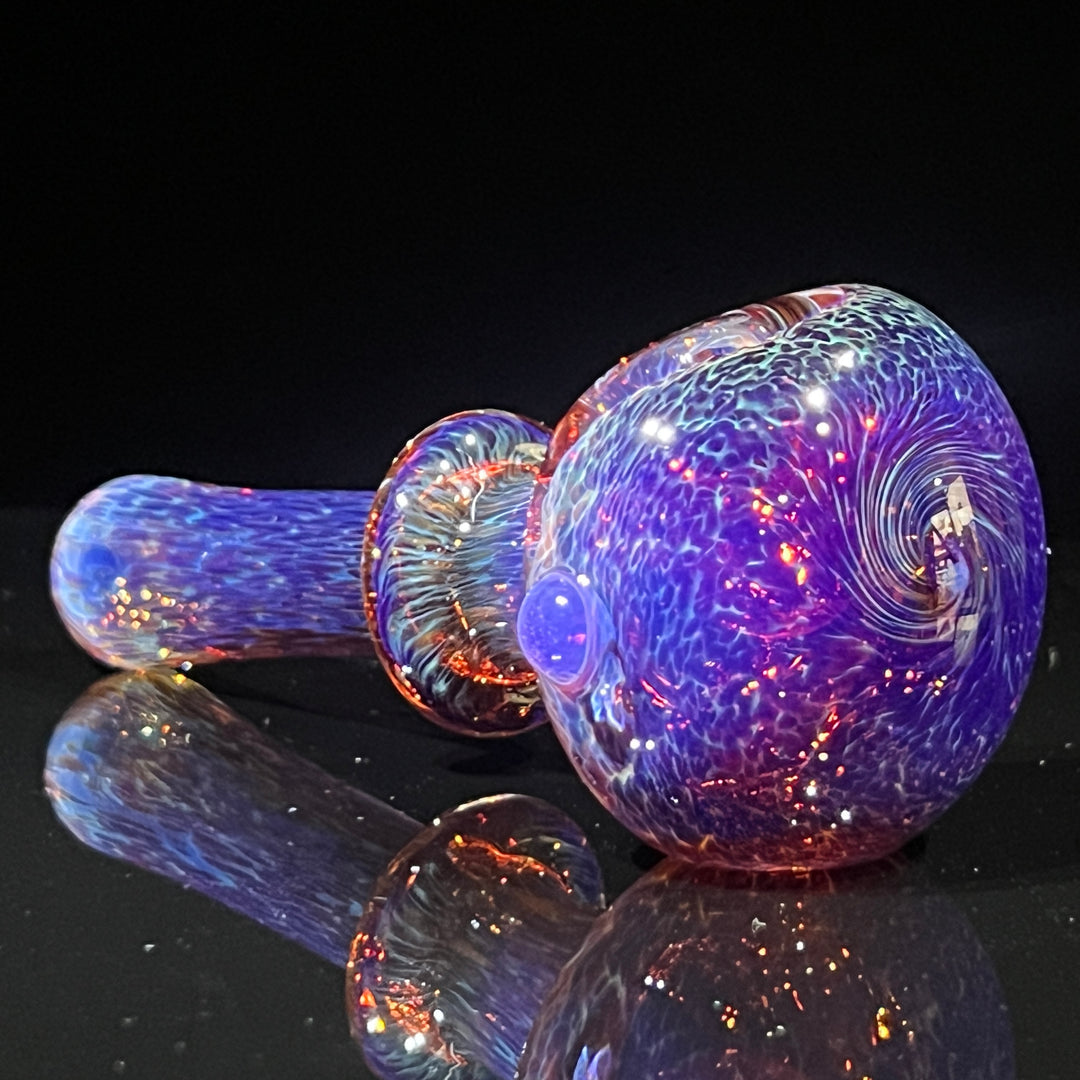 Thick Purple Pipe Glass Pipe Chuck Glass