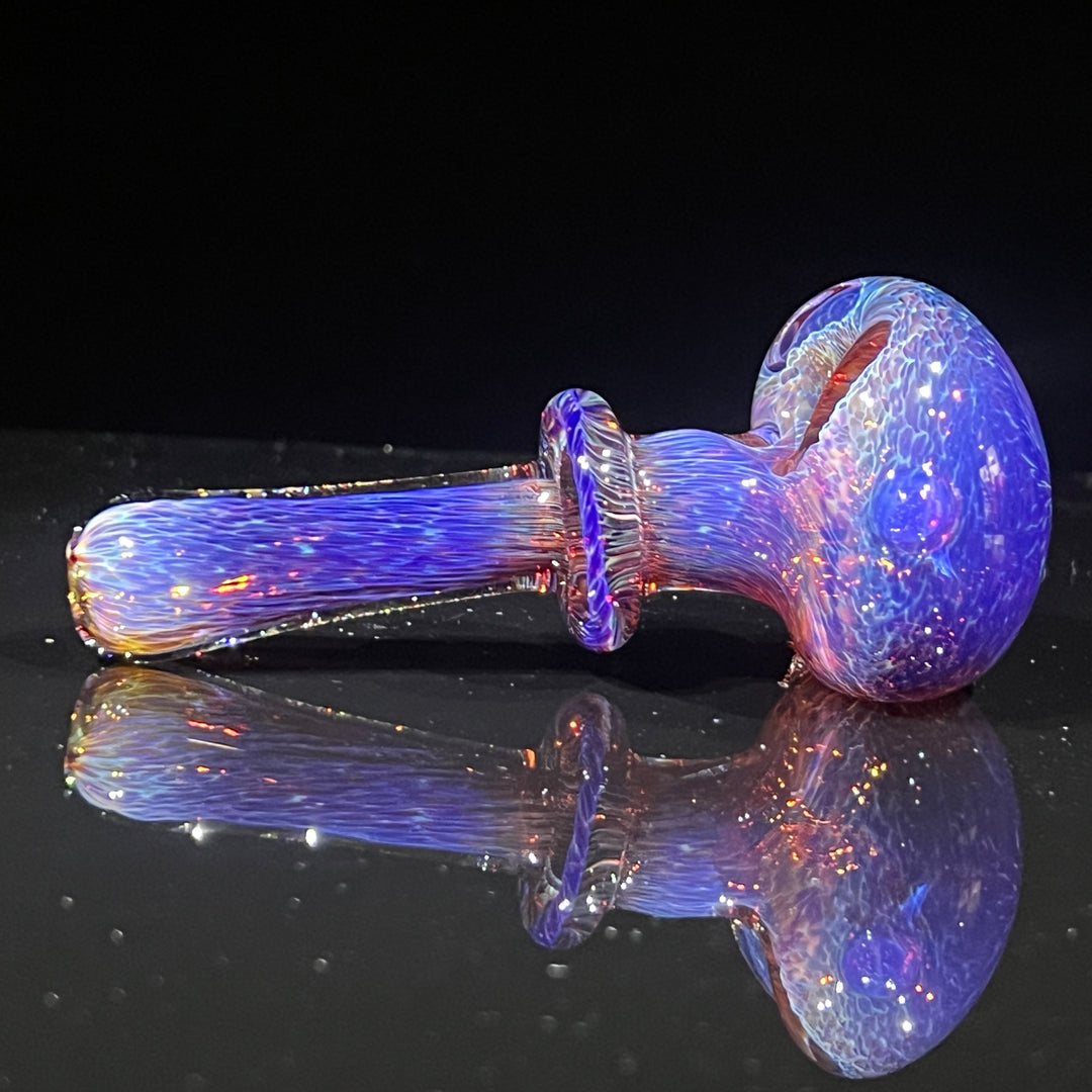 Thick Purple Pipe Glass Pipe Chuck Glass