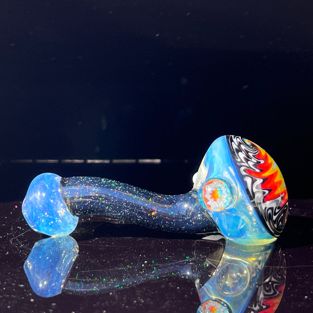 Fluffy Cloud Pipe Glass Pipe Cajun Glass   