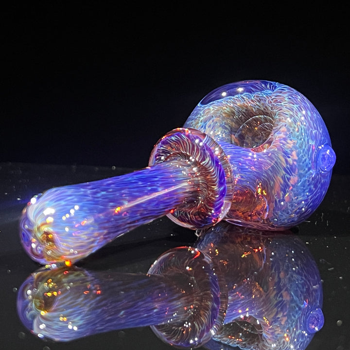 Thick Purple Pipe Glass Pipe Chuck Glass