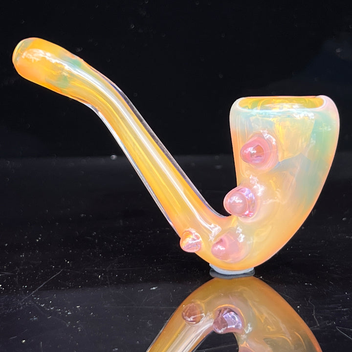 Fumed Spike Sherlock Glass Pipe Orosboro Glass   