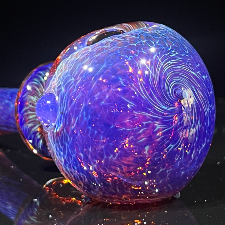 Thick Purple Pipe Glass Pipe Chuck Glass