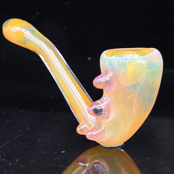 Fumed Spike Sherlock Glass Pipe Orosboro Glass   