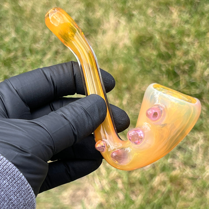 Fumed Spike Sherlock Glass Pipe Orosboro Glass   