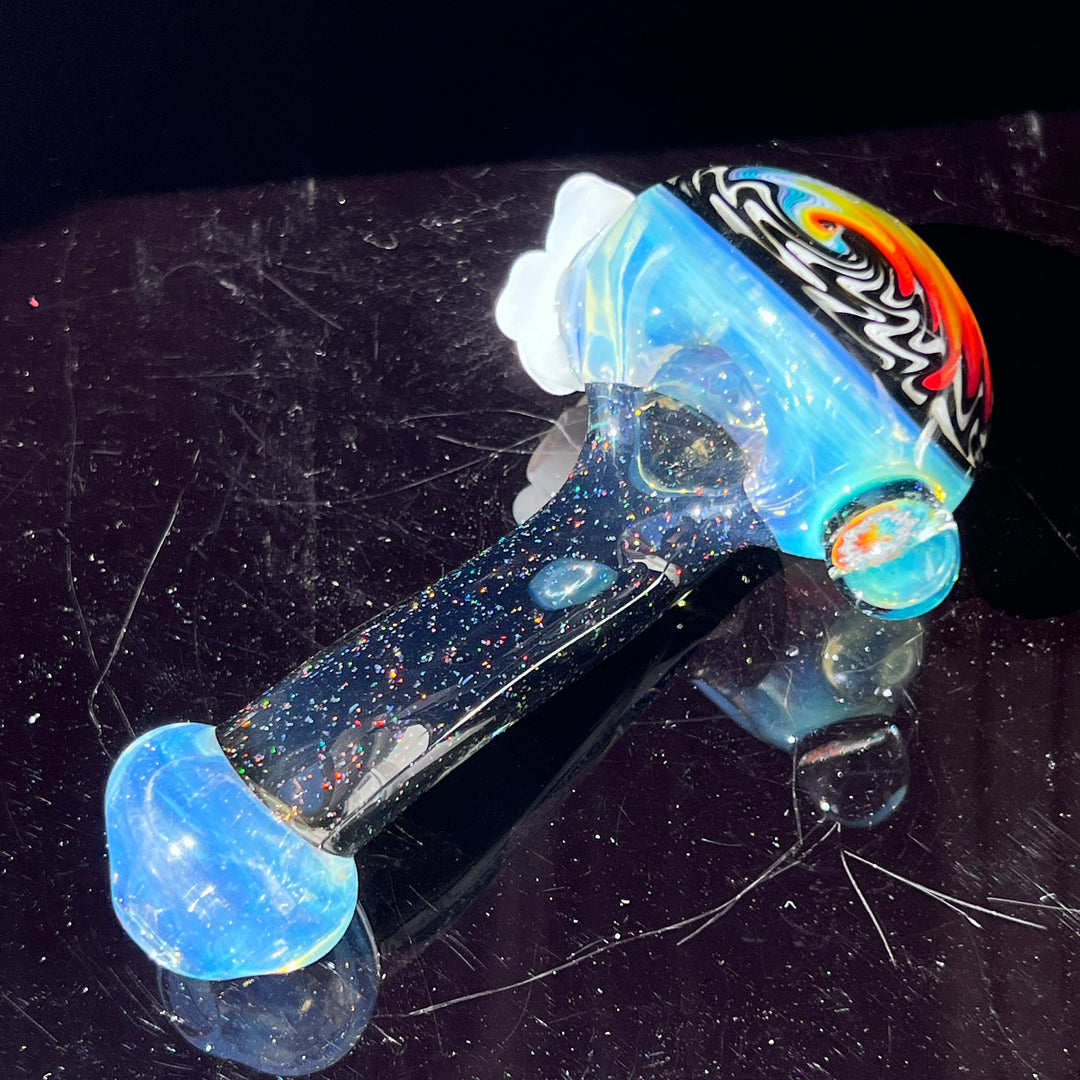 Fluffy Cloud Pipe Glass Pipe Cajun Glass   