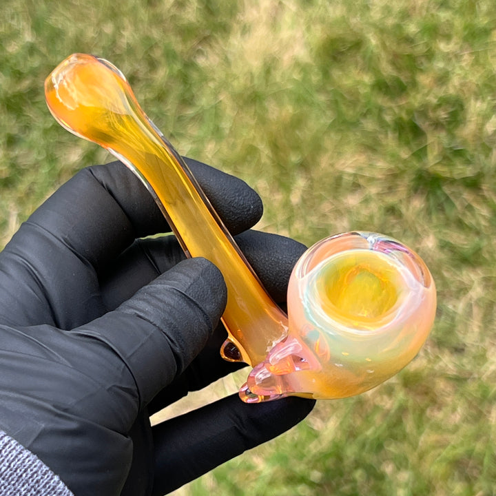 Fumed Spike Sherlock Glass Pipe Orosboro Glass   