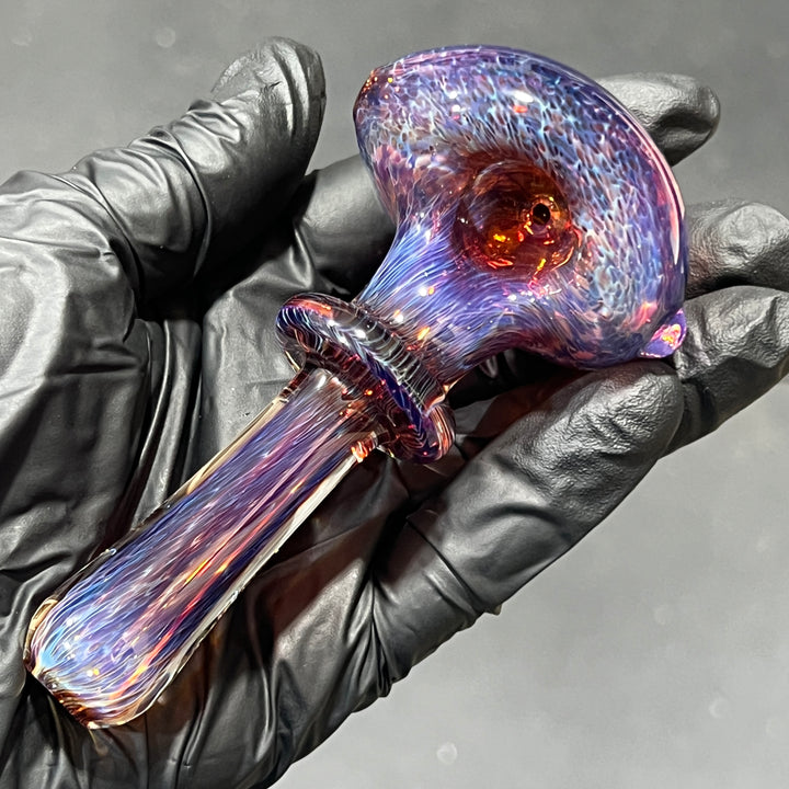 Thick Purple Pipe Glass Pipe Chuck Glass