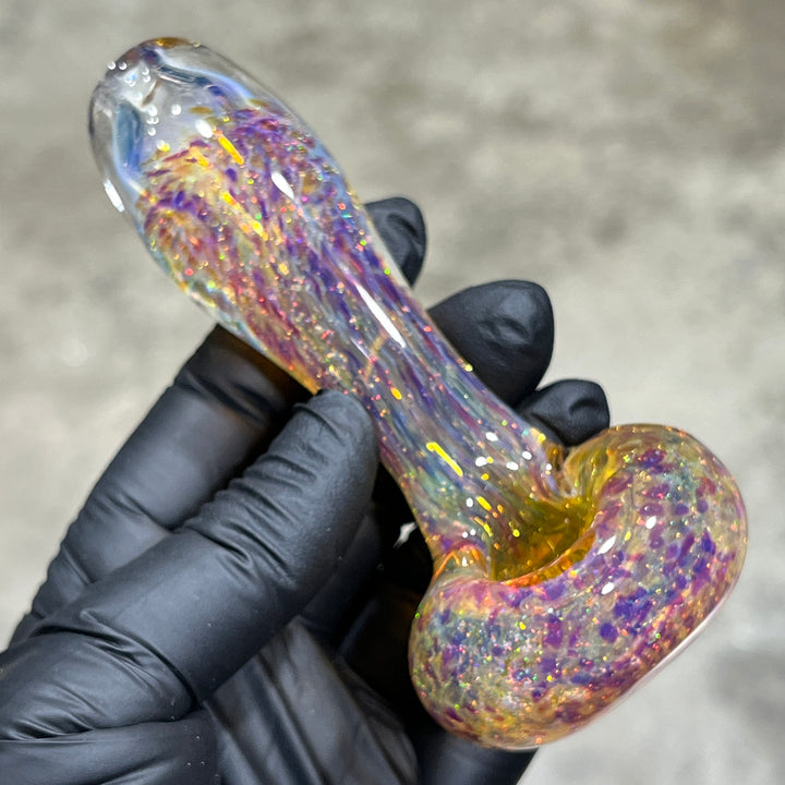 Purple Ghost Space Dust Pipe Glass Pipe Tako Glass   