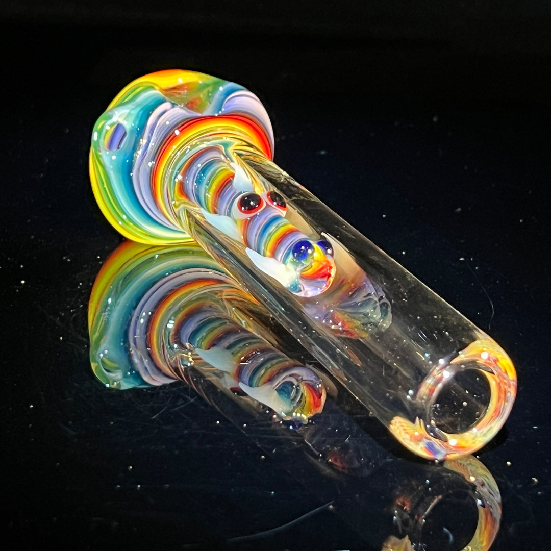 Spiral Dragon Glass Pipe Gus Glass   