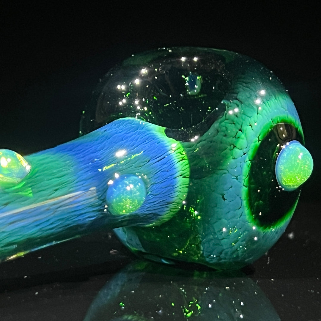 Thick Exp Green Pipe Glass Pipe Chuck Glass