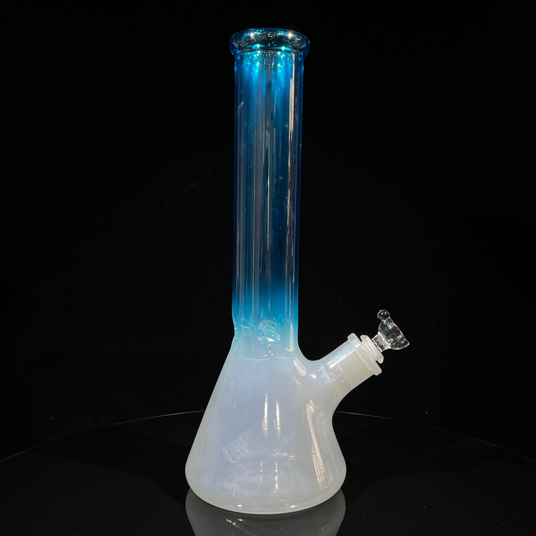 Icey Blue Magoo 14" Beaker Bong Glass Pipe TG