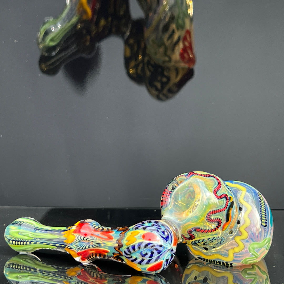 Fume Sidecar Bubbler Glass Pipe Tiny Mike