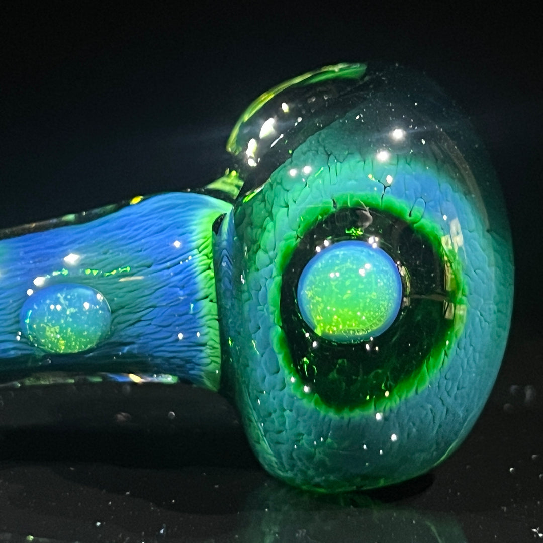 Thick Exp Green Pipe Glass Pipe Chuck Glass