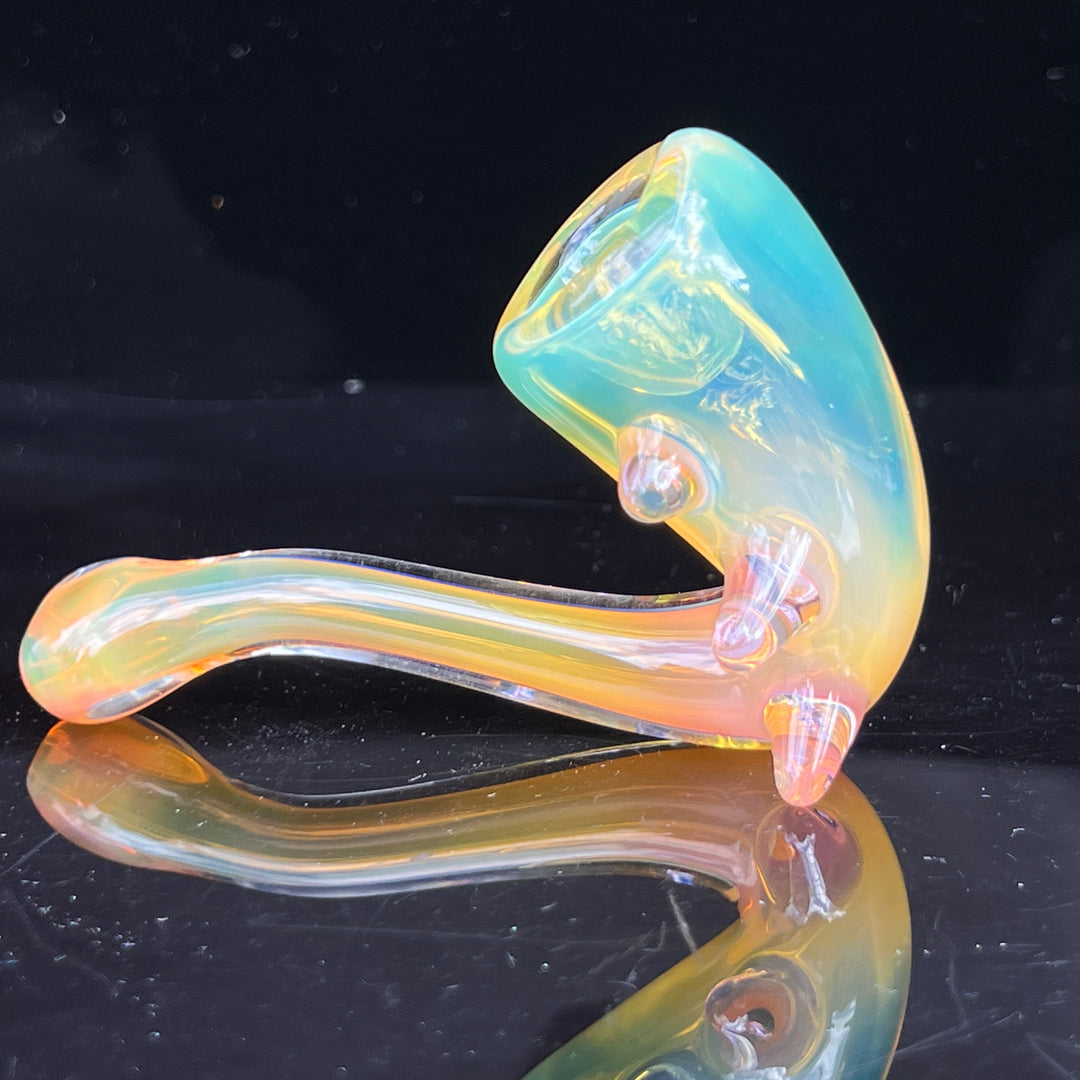 Fumed Spike Sherlock Glass Pipe Orosboro Glass   