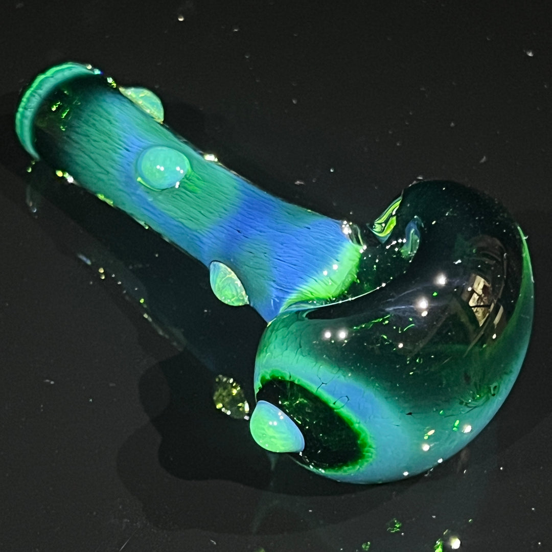 Thick Exp Green Pipe Glass Pipe Chuck Glass