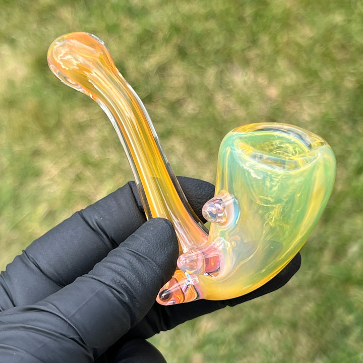 Fumed Spike Sherlock Glass Pipe Orosboro Glass   